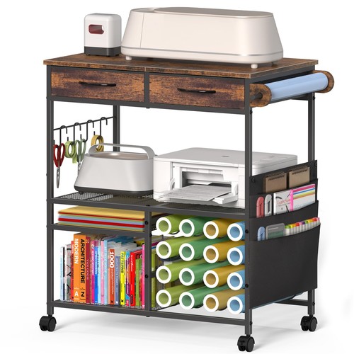 Craft storage cart rolling - storage,