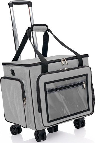 Rolling teacher tote bag with - rolling,