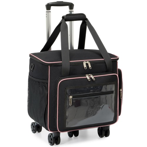 Rolling teacher tote bag - teacher,