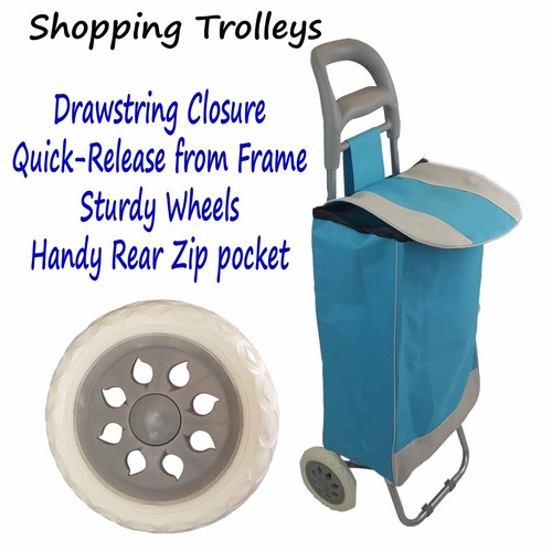 Lightweight wheeled light blue - wheeled,