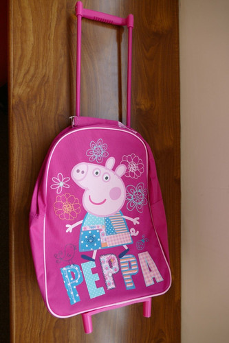 Pink peppa pig - peppa, trolley